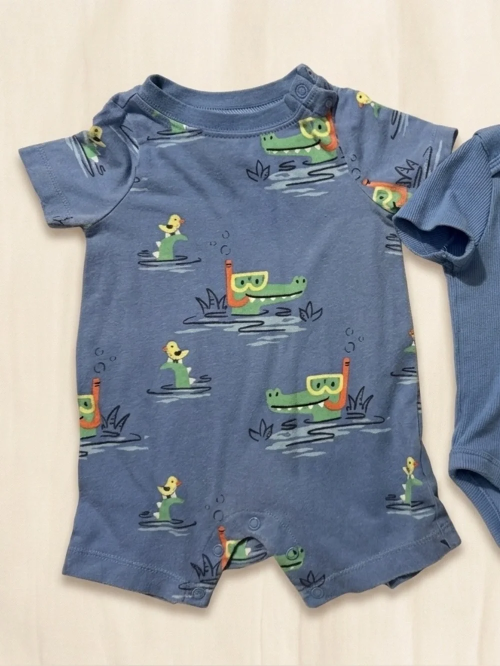 Pre-Loved Baby Boy 2-Pieces Set — Dark Blue